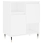 vidaXL Credenza Bianca 60x35x70 cm in Legno Multistrato vidaXL Credenza Bianca 60x35x70 cm in Legno Multistrato