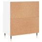 vidaXL Credenza Bianca 60x35x70 cm in Legno Multistrato vidaXL Credenza Bianca 60x35x70 cm in Legno Multistrato