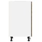Mobile con Cassetto Rovere Fumo 50x46x81,5 cm Legno Multistrato Mobile con Cassetto Rovere Fumo 50x46x81,5 cm Legno Multistrato