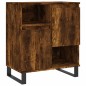 Credenza Rovere Fumo 60x35x70 cm in Legno Multistrato Credenza Rovere Fumo 60x35x70 cm in Legno Multistrato