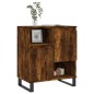 Credenza Rovere Fumo 60x35x70 cm in Legno Multistrato Credenza Rovere Fumo 60x35x70 cm in Legno Multistrato