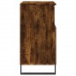 Credenza Rovere Fumo 60x35x70 cm in Legno Multistrato Credenza Rovere Fumo 60x35x70 cm in Legno Multistrato