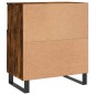 Credenza Rovere Fumo 60x35x70 cm in Legno Multistrato Credenza Rovere Fumo 60x35x70 cm in Legno Multistrato
