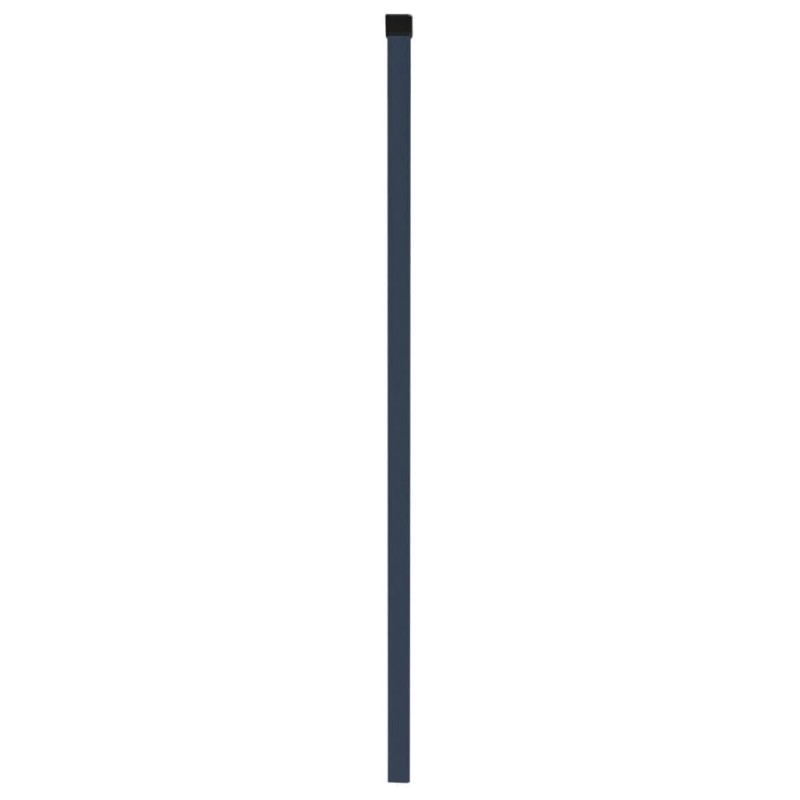 Pali per Recinzione 10 pz Grigio 170 cm in Acciaio Zincato Pali per Recinzione 10 pz Grigio 170 cm in Acciaio Zincato