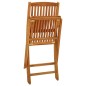Set da Pranzo per Giardino 5 pz in Legno Massello di Acacia Set da Pranzo per Giardino 5 pz in Legno Massello di Acacia