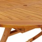 Set da Pranzo per Giardino 5 pz in Legno Massello di Acacia Set da Pranzo per Giardino 5 pz in Legno Massello di Acacia