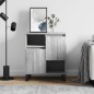 Credenza Grigio Sonoma 60x35x70 cm in Legno Multistrato Credenza Grigio Sonoma 60x35x70 cm in Legno Multistrato