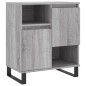 Credenza Grigio Sonoma 60x35x70 cm in Legno Multistrato Credenza Grigio Sonoma 60x35x70 cm in Legno Multistrato