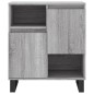Credenza Grigio Sonoma 60x35x70 cm in Legno Multistrato Credenza Grigio Sonoma 60x35x70 cm in Legno Multistrato
