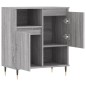 Credenza Grigio Sonoma 60x35x70 cm in Legno Multistrato Credenza Grigio Sonoma 60x35x70 cm in Legno Multistrato