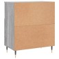 Credenza Grigio Sonoma 60x35x70 cm in Legno Multistrato Credenza Grigio Sonoma 60x35x70 cm in Legno Multistrato