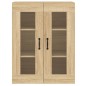 vidaXL Armadietti a Parete 2 pz Rovere Sonoma in Legno Multistrato vidaXL Armadietti a Parete 2 pz Rovere Sonoma in Legno Multistrato
