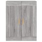 Armadietti a Parete 2 pz Grigio Sonoma in Legno Multistrato Armadietti a Parete 2 pz Grigio Sonoma in Legno Multistrato