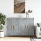 vidaXL Armadietti a Parete 2 pz Grigio Cemento in Legno Multistrato vidaXL Armadietti a Parete 2 pz Grigio Cemento in Legno Multistrato
