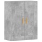 vidaXL Armadietti a Parete 2 pz Grigio Cemento in Legno Multistrato vidaXL Armadietti a Parete 2 pz Grigio Cemento in Legno Multistrato