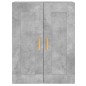 vidaXL Armadietti a Parete 2 pz Grigio Cemento in Legno Multistrato vidaXL Armadietti a Parete 2 pz Grigio Cemento in Legno Multistrato