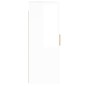 vidaXL Armadietti a Parete 2 pz Bianco Lucido in Legno Multistrato vidaXL Armadietti a Parete 2 pz Bianco Lucido in Legno Multistrato