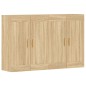vidaXL Armadietti a Parete 2 pz Rovere Sonoma in Legno Multistrato vidaXL Armadietti a Parete 2 pz Rovere Sonoma in Legno Multistrato