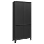 Libreria Industriale Antracite 80x32x180 cm in Acciaio Libreria Industriale Antracite 80x32x180 cm in Acciaio