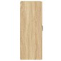 Armadietti a Parete 2 pz Rovere Sonoma in Legno Multistrato Armadietti a Parete 2 pz Rovere Sonoma in Legno Multistrato