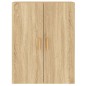 vidaXL Armadietti a Parete 2 pz Rovere Sonoma in Legno Multistrato vidaXL Armadietti a Parete 2 pz Rovere Sonoma in Legno Multistrato