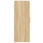 vidaXL Armadietti a Parete 2 pz Rovere Sonoma in Legno Multistrato vidaXL Armadietti a Parete 2 pz Rovere Sonoma in Legno Multistrato