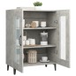 Credenza Grigio Cemento 69,5x34x90 cm in Legno Multistrato Credenza Grigio Cemento 69,5x34x90 cm in Legno Multistrato