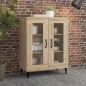 Credenza Rovere Sonoma 69,5x34x90 cm in Legno Multistrato Credenza Rovere Sonoma 69,5x34x90 cm in Legno Multistrato
