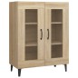 Credenza Rovere Sonoma 69,5x34x90 cm in Legno Multistrato Credenza Rovere Sonoma 69,5x34x90 cm in Legno Multistrato