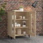 Credenza Rovere Sonoma 69,5x34x90 cm in Legno Multistrato Credenza Rovere Sonoma 69,5x34x90 cm in Legno Multistrato