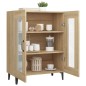 Credenza Rovere Sonoma 69,5x34x90 cm in Legno Multistrato Credenza Rovere Sonoma 69,5x34x90 cm in Legno Multistrato