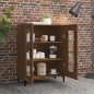 Credenza Rovere Marrone 69,5x34x90 cm in Legno Multistrato Credenza Rovere Marrone 69,5x34x90 cm in Legno Multistrato