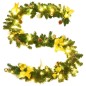 Ghirlanda Natalizia con Luci a LED 2,7 m in PVC Verde Ghirlanda Natalizia con Luci a LED 2,7 m in PVC Verde