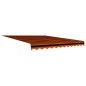 Tenda da Sole in Tela Arancione e Marrone 300x250 cm Tenda da Sole in Tela Arancione e Marrone 300x250 cm