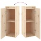 Mobili Porta TV 2 pz in Legno Massello di Pino Mobili Porta TV 2 pz in Legno Massello di Pino