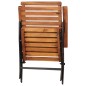 Sedie Reclinabili da Giardino 2 pz in Legno Massello d'Acacia Sedie Reclinabili da Giardino 2 pz in Legno Massello d'Acacia