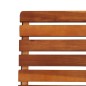 Sedie Reclinabili da Giardino 2 pz in Legno Massello d'Acacia Sedie Reclinabili da Giardino 2 pz in Legno Massello d'Acacia