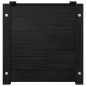 Fioriere da Giardino 2pz Nere 40x40x40cm Legno Massello di Pino Fioriere da Giardino 2pz Nere 40x40x40cm Legno Massello di Pino