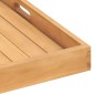 Vassoio da Portata 70x70 cm in Legno Massello di Teak Vassoio da Portata 70x70 cm in Legno Massello di Teak