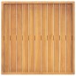 Vassoio da Portata 60x60 cm in Legno Massello di Teak Vassoio da Portata 60x60 cm in Legno Massello di Teak
