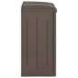 Pattumiera a 2 Ante Marrone 65 x 45 x 88 cm in PP Pattumiera a 2 Ante Marrone 65 x 45 x 88 cm in PP