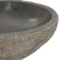 Lavandino in Pietra di Fiume Ovale 29-38 cm