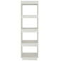 Libreria/Divisorio Bianco 40x35x135 cm in Massello di Pino Libreria/Divisorio Bianco 40x35x135 cm in Massello di Pino