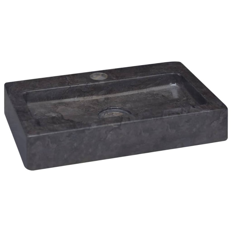 Lavandino Nero 38x24x6,5 cm in Marmo Lavandino Nero 38x24x6,5 cm in Marmo