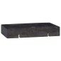 Lavandino Nero 38x24x6,5 cm in Marmo Lavandino Nero 38x24x6,5 cm in Marmo