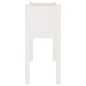 Fioriera da Giardino Bianca 70x31x70 cm Legno Massello di Pino Fioriera da Giardino Bianca 70x31x70 cm Legno Massello di Pino