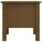 Tavolini 2 pz Miele 40x40x39 cm Legno Massello di Pino Tavolini 2 pz Miele 40x40x39 cm Legno Massello di Pino