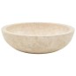 vidaXL Lavandino 40x12 cm in Marmo Crema vidaXL Lavandino 40x12 cm in Marmo Crema
