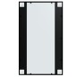 vidaXL Specchio a Parete Nero 100x60 cm in Metallo vidaXL Specchio a Parete Nero 100x60 cm in Metallo