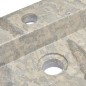 Lavandino Grigio 58x39x10 cm in Marmo Lavandino Grigio 58x39x10 cm in Marmo